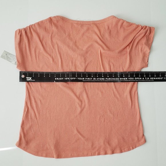 FRENCH LAUNDRY VINTAGE Henley Short Sleeve Top - Picture 10 of 11